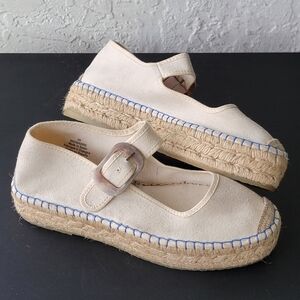 Women's Free People Surfside Daisy Mary Janes in Size 39 Bohemian Retro